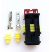 Герметичная колодка 2-х конт. гнездовая 022/282080